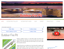 Tablet Screenshot of outdoorfirepit.net